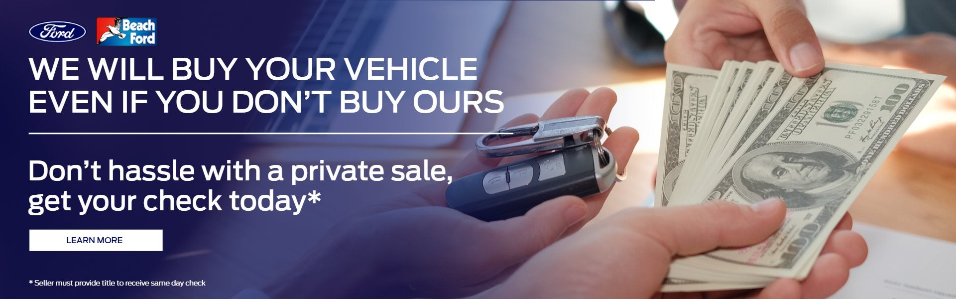 Sell your vehicle